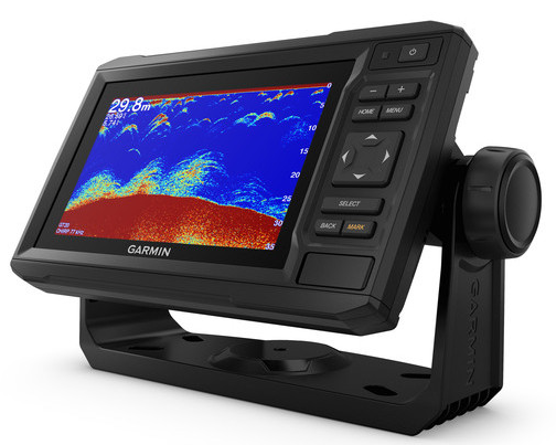 Garmin - Традиционный эхолот-картплоттер EchoMap Plus 62cv GT20 с датчиком