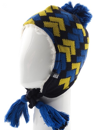 Jack Wolfskin — Детская шапка Magic mountain knit hat k