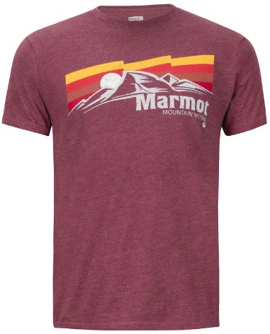 Marmot - Летняя футболка мужская Sunsetter Tee SS