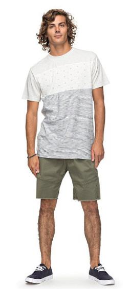 Quiksilver - Текстильная мужская футболка Castlecrew