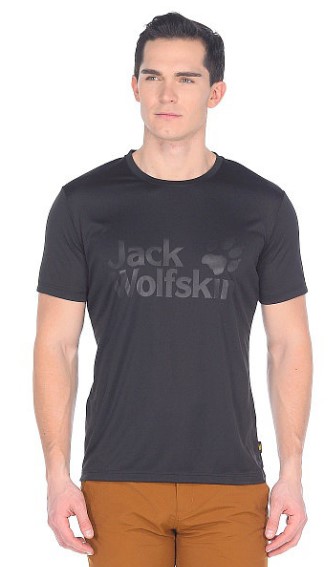 Jack Wolfskin - Быстросохнущая футболка Rock Chill Logo T Men