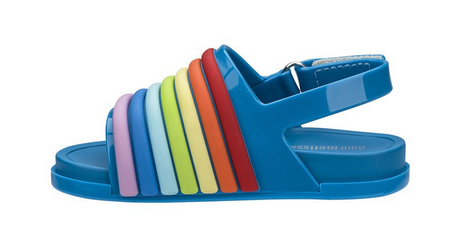 Летние сандалии Melissa Beach Slide Sandal Rainbow Bb
