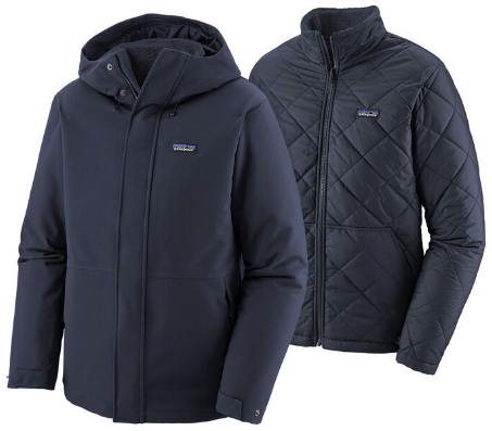 Patagonia - Мужская утепленная куртка Lone Mountain 3-IN-1