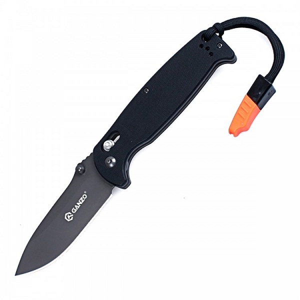Ganzo - Нож-свисток охотничий G7413-WS