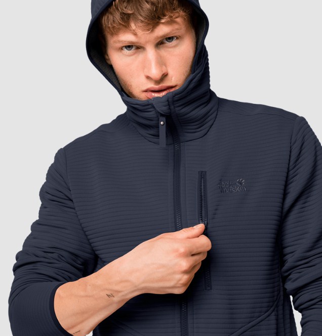 Джемпер флисовый Jack Wolfskin Modesto Hooded Jkt Men