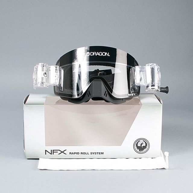 Dragon Alliance - Маска для мотокросса NFX (оправа Coal, линза Clear Rapid Roll Kit)