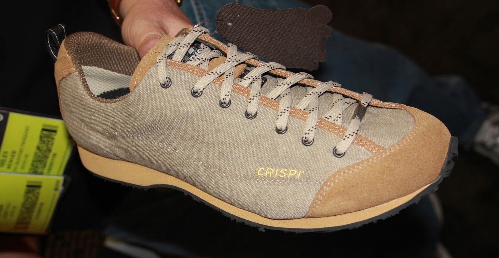 Crispi - Прочные кроссовки мужские Isy Canvas