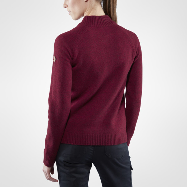 Fjallraven - Удобный свитер женский Ovik Re-Wool Zip