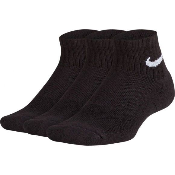 Носки спортивные Nike Performance Cushioned Quarter Training Socks (3 Pair) Kids' 