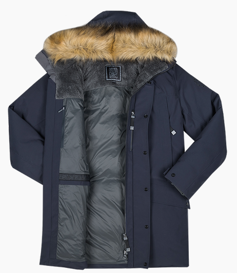 Теплая пуховая куртка-аляска Sivera Наян МС 2021
