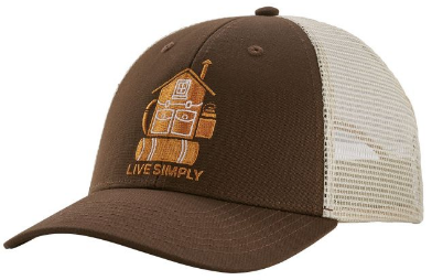 Patagonia - Шестипанельная бейсболка Live Simply Home Lopro Trucker Hat