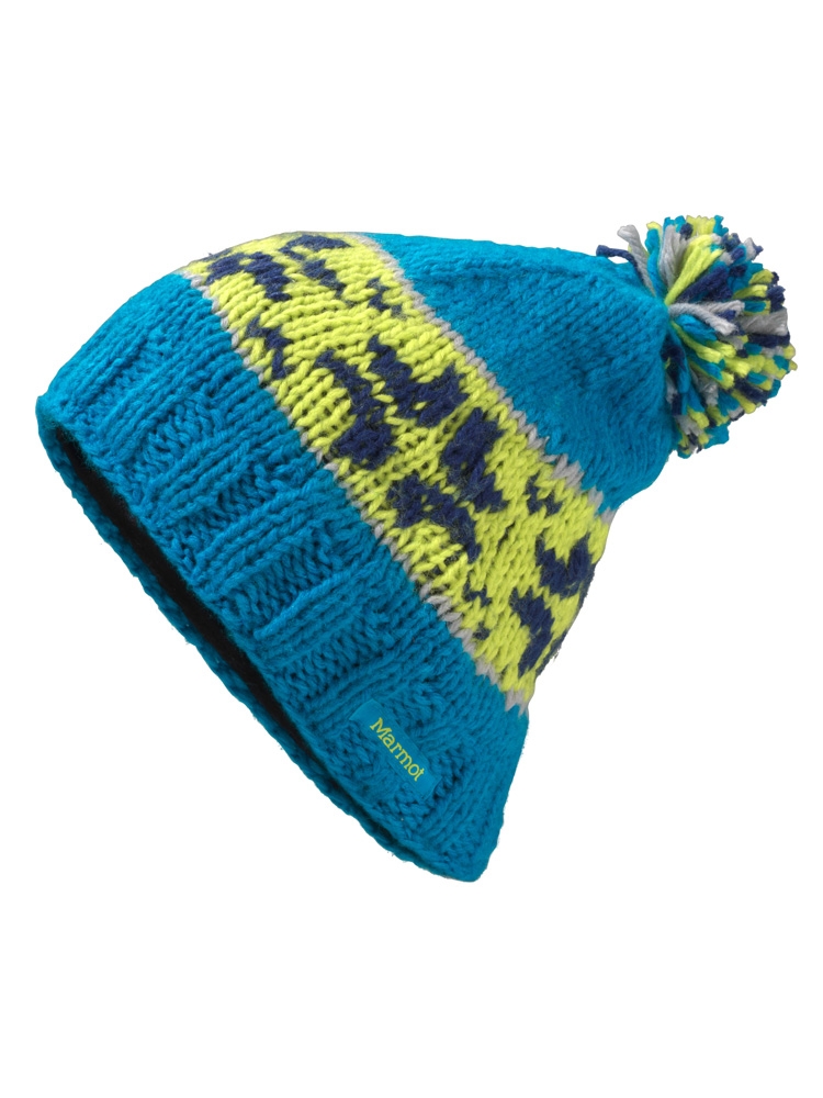 Marmot - Шапка теплая на микрофлисе Snowfall Pom Hat
