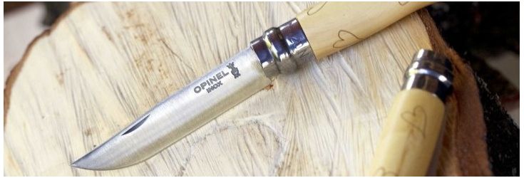 Нож с гравировкой Opinel Nature VRI №7