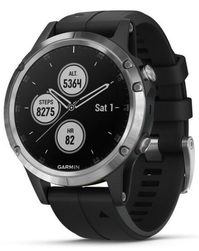 Garmin - Cпортивные часы Fenix 5 PLUS Glass RUSSIA