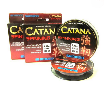 Shimano - Леска для морской рыбалки Catana Spinning 100м