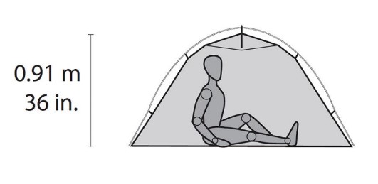MSR - Одноместная туристическая палатка Hubba NX