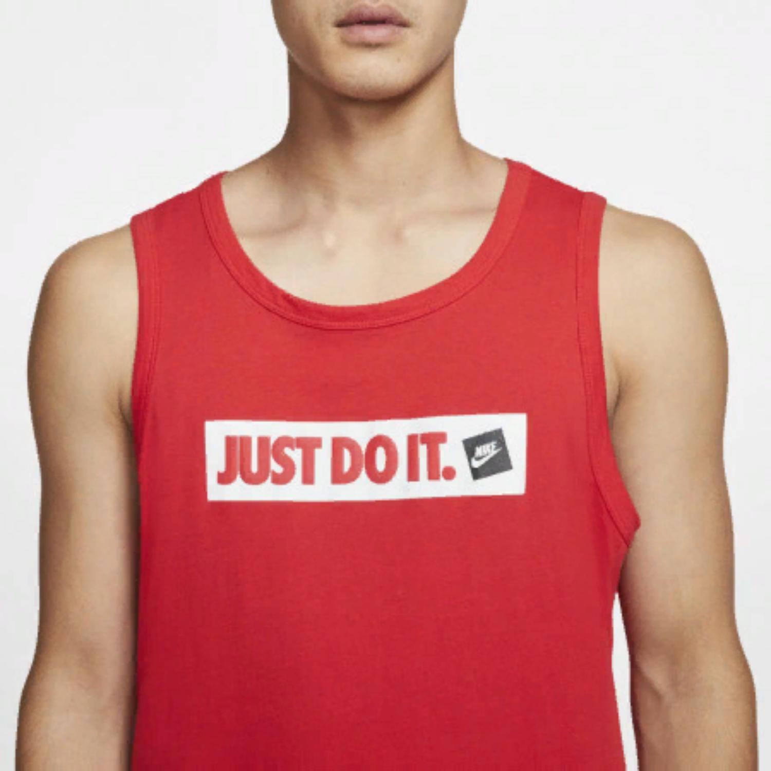 Стильная мужская футболка Nike M Nsw Tank Jdi Bmpr