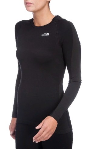 The North Face - Удобная футболка женская Hybrid Long Sleeve Crew Neck