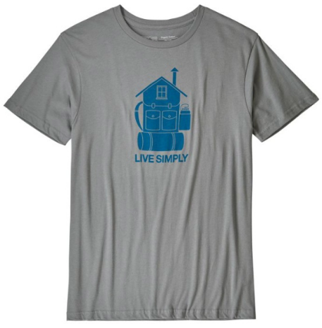 Patagonia - Классическая футболка Live Simply Home Organic T-Shirt
