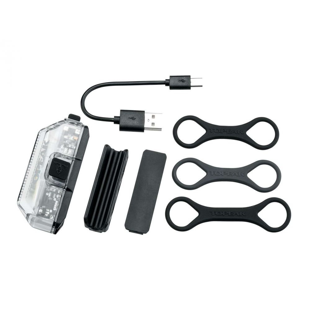 Topeak - Велосипедный фонарь Whilte Lite Aero USB 1W