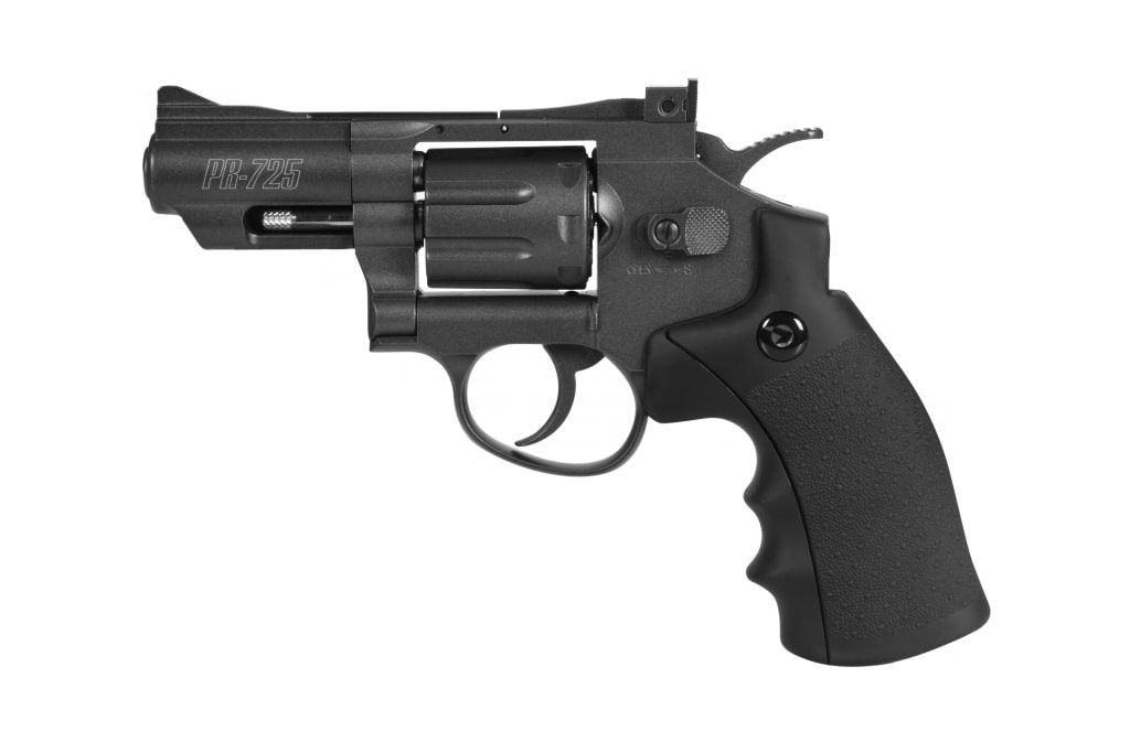 Gamo - Удобный револьвер пневматика PR-725 Revolver