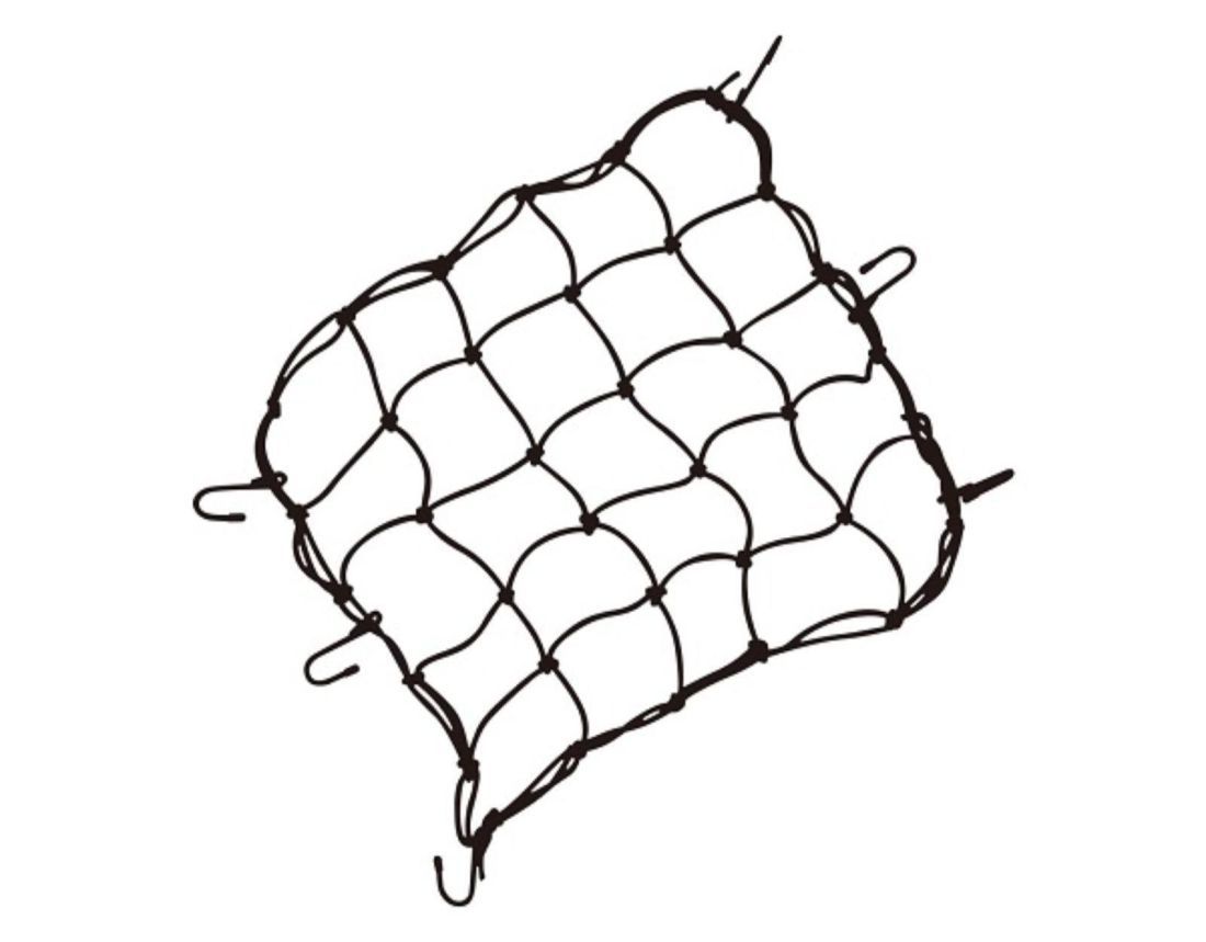 Прочная сетка для складной корзины Topeak Cargo Net for Trolleytote Folding Basket & Mtx Rear Basket