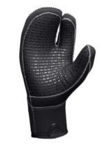 Перчатки трехпалые для погружений в тропических водах Неопреновые перчатки трехпалые 7 мм Waterproof G1 Black