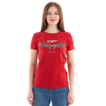 Удобная женская футболка с принтом Dragonfly Chain 