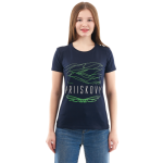 Удобная женская футболка с принтом Dragonfly Priiskovy