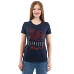 Качественная женская футболка с принтом Dragonfly Sheregesh