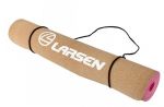 Larsen - Эластичный коврик для спорта TPE + пробка (173х61х0.4)