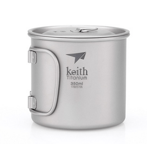 Кружка титановая Keith Ti3240 Ultralight Mug Titan 0.35