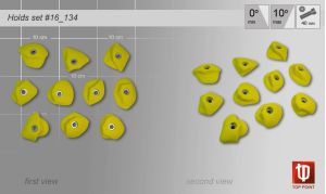 Комплект зацепов для ног Top Point #134