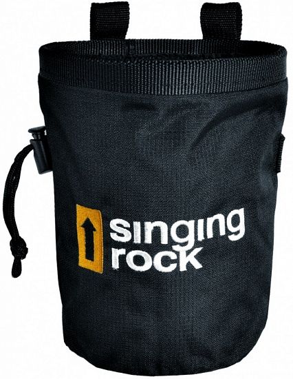 Надежный мешочек для магнезии Singing Rock Chalk Bag Black