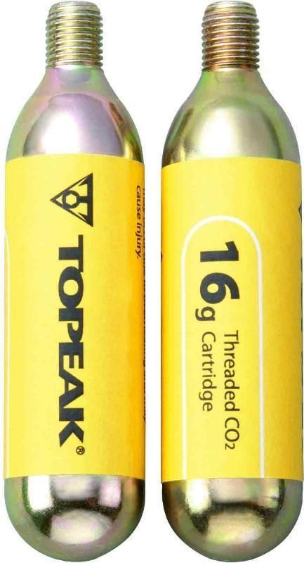 Topeak - Резьбовые картриджи CO2 16G