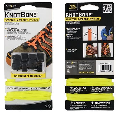 KnotBone - Комплект для шнуровки обуви Stretch LaceLock System