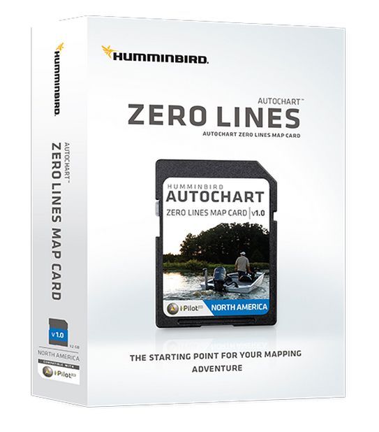 Humminbird - Дополнительная карта SD Autochart ZeroLine Asia