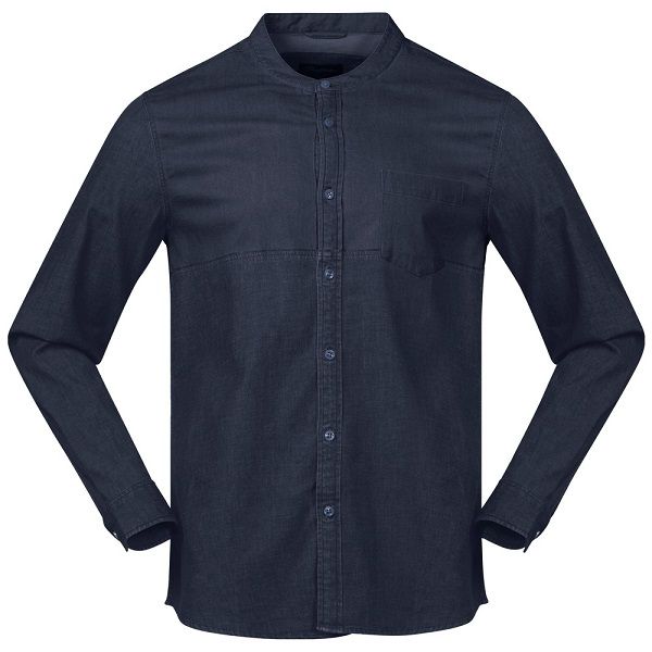 Bergans - Стильная мужская рубашка Oslo Denim