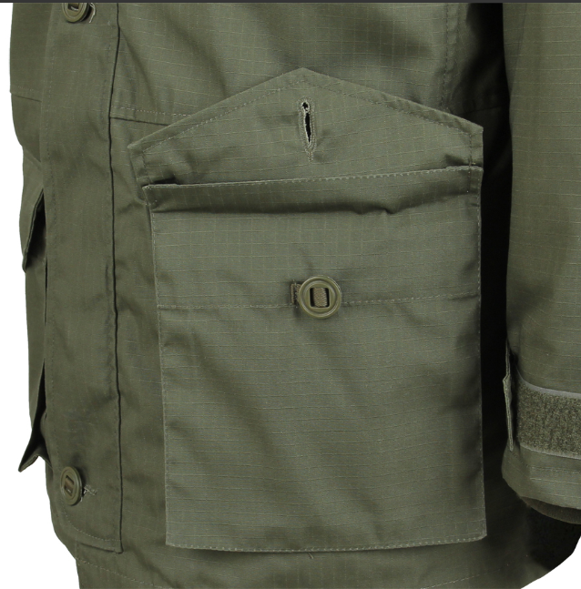Куртка для мужчин с подстежкой погон на пуговице Сплав SAS (СК) 