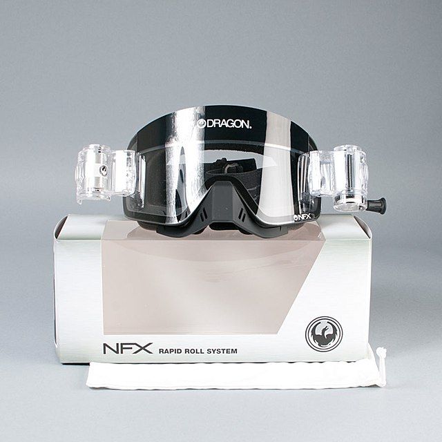 Dragon Alliance - Маска для мотокросса NFX (оправа Coal, линза Clear Rapid Roll Kit)