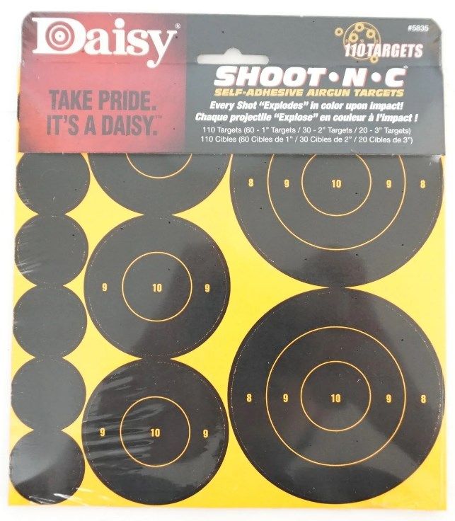 Daisy - Мишень качественная упаковка 110 штук Shoot-N-C