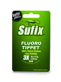 Sufix - Леска для зимней рыбалки Sufix Fluoro Tippet 25м