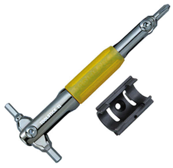 Универсальный набор ремонтный Topeak  ToolStick 11, для 3/4/5mm/#2 Philip, с clip