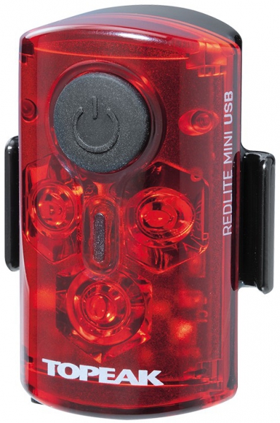 Велосипедный фонарь с зарядкой Topeak RedLite Mini USB