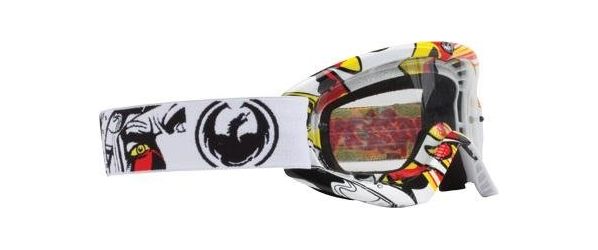 Dragon Alliance - Сноубордическая маска Youth MX (оправа Crash Landing, линза Clear Aft)