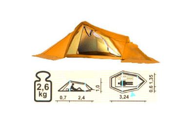 Normal - Лёгкая палатка Отшельник N