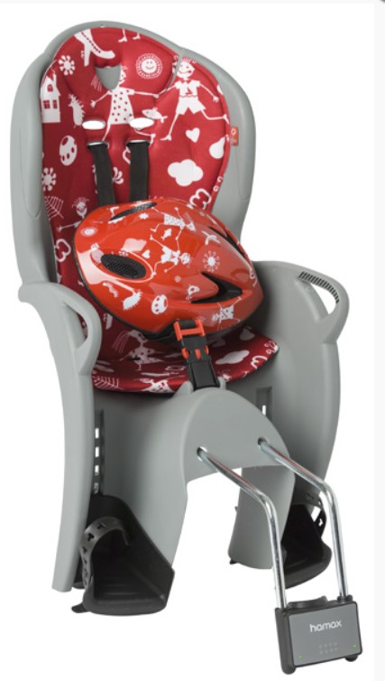 Hamax - Детское сиденье и шлем 2018 Kiss Safety Package