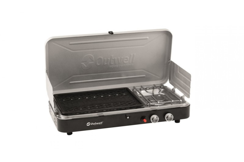 Outwell - Туристическая газовая плита Chef Cooker Premium 2-Burner Stove w/Grill